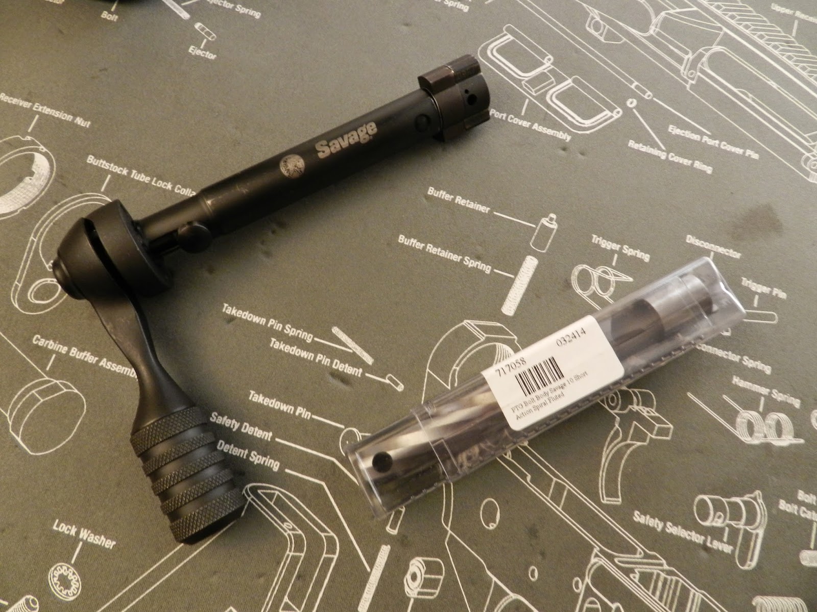 Mister Donut's Firearms Blog PTG Fluted Bolt Body for the Savage 10TR