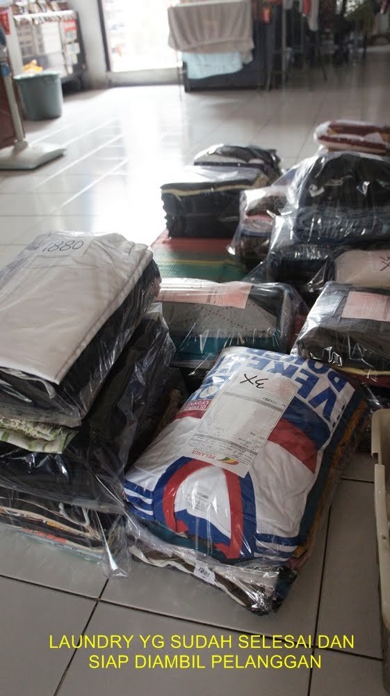 PROSES PACKING LAUNDRY KILOAN PELANGI LAUNDRY