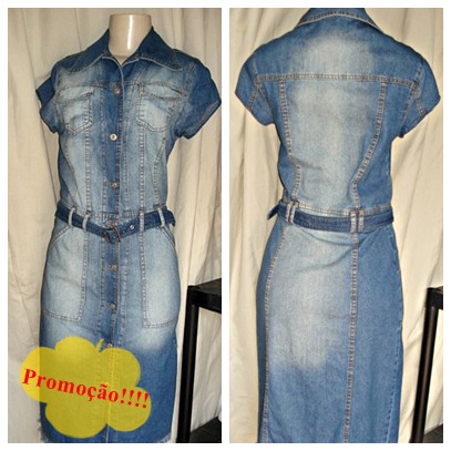 vestido jeans emporio