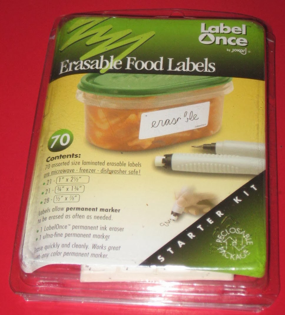 Simply Organized Homemaking Kitchen Organization Erasable Food Labels