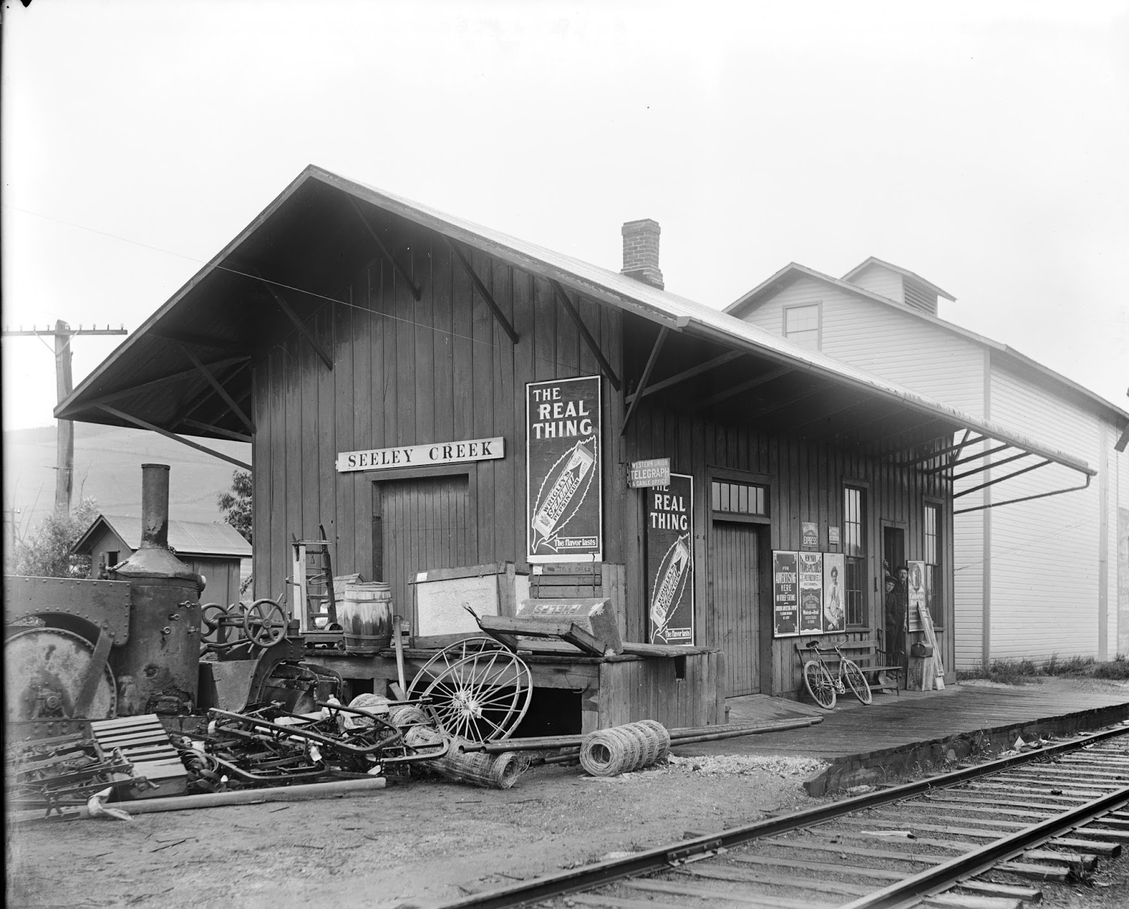 Vintage Railroad Pictures Erie Railroad Stations, Circa 1910