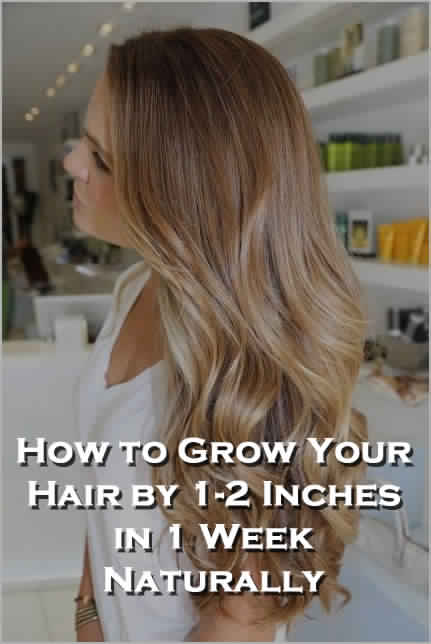 How To Grow Your Hair Naturally In A Week How To Grow Your Hair Naturally In A Week