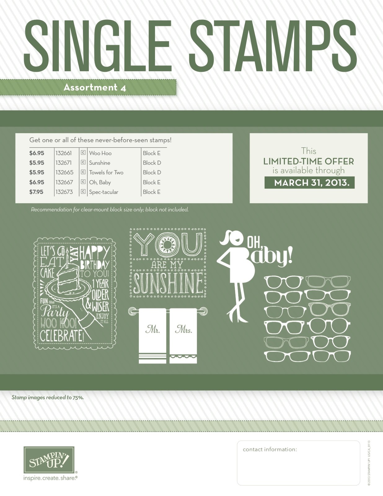 New Single Stamps Stamping With Tracy