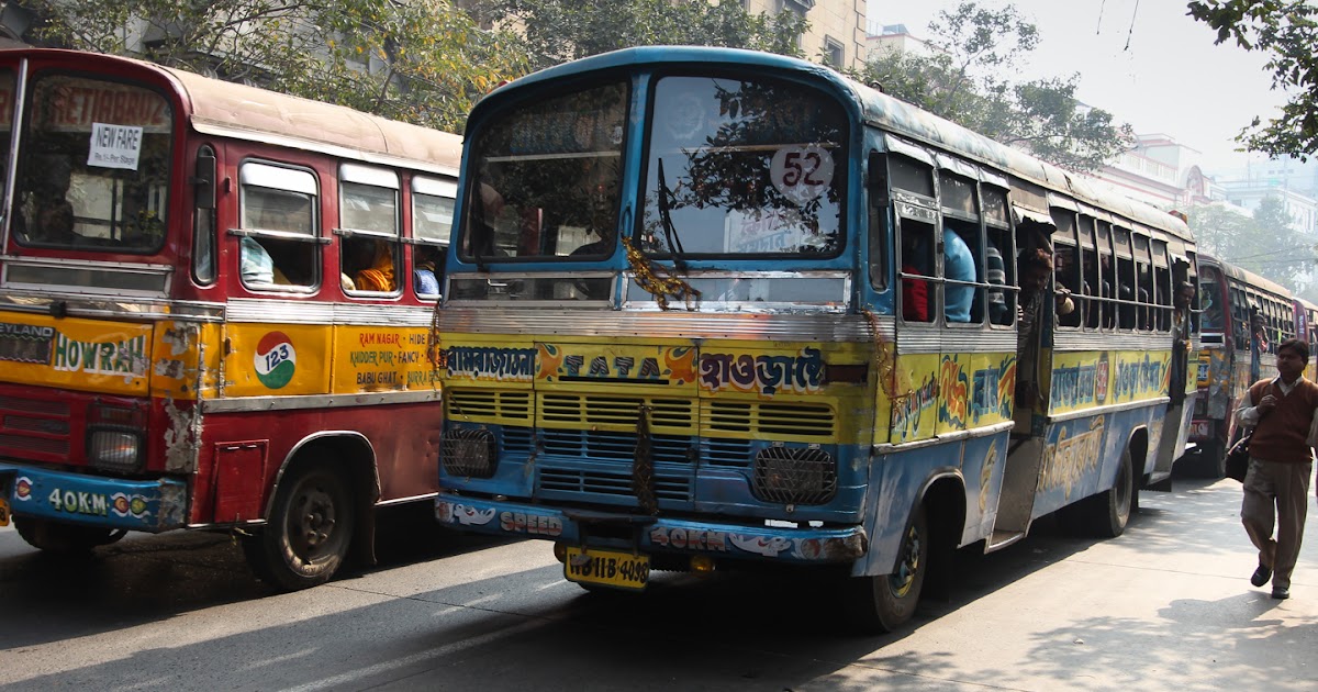 Hello Talalay Everybody On The Bus In Kolkata