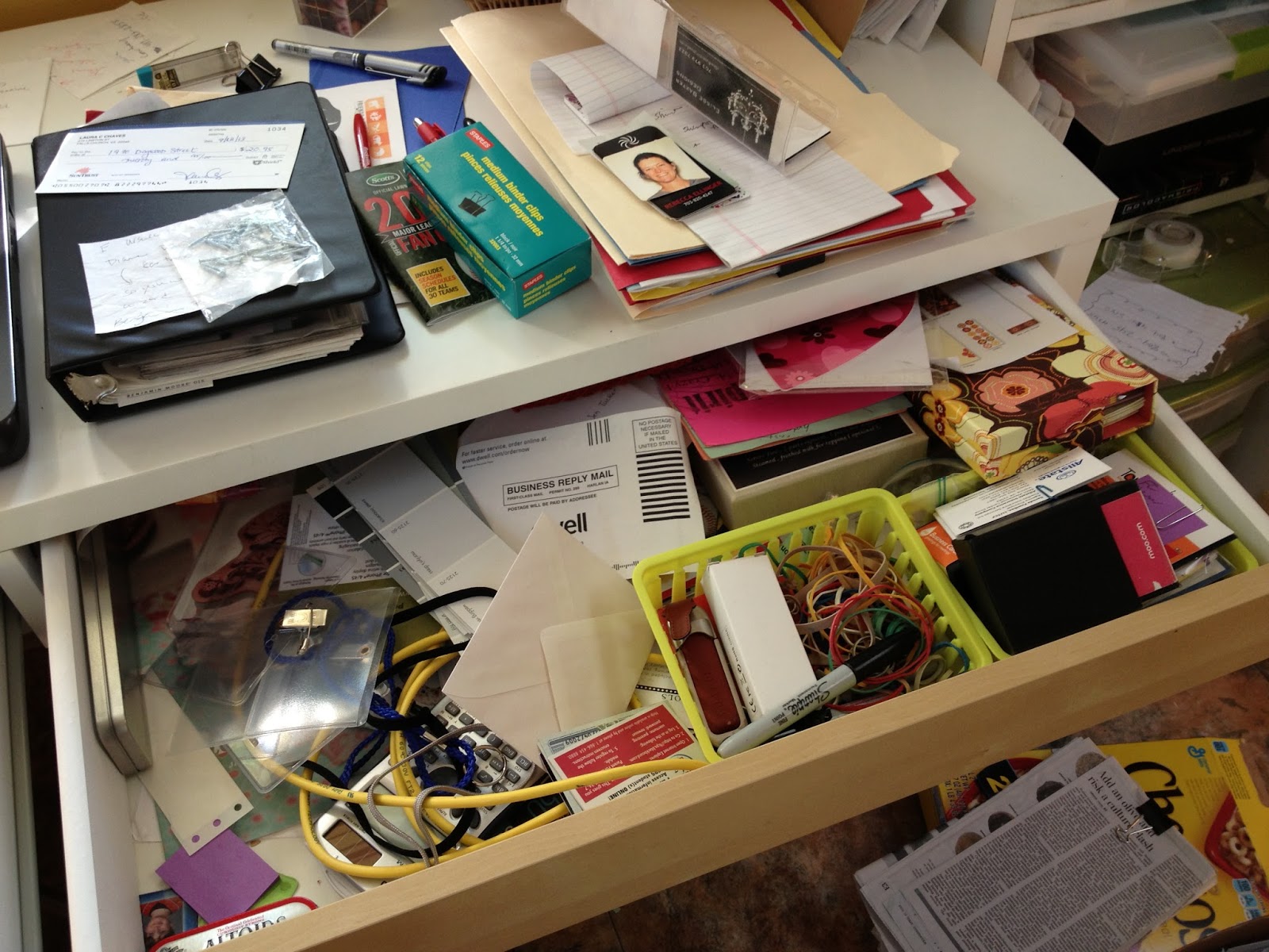 Organized Desk Drawers 1970 Dogwood Street