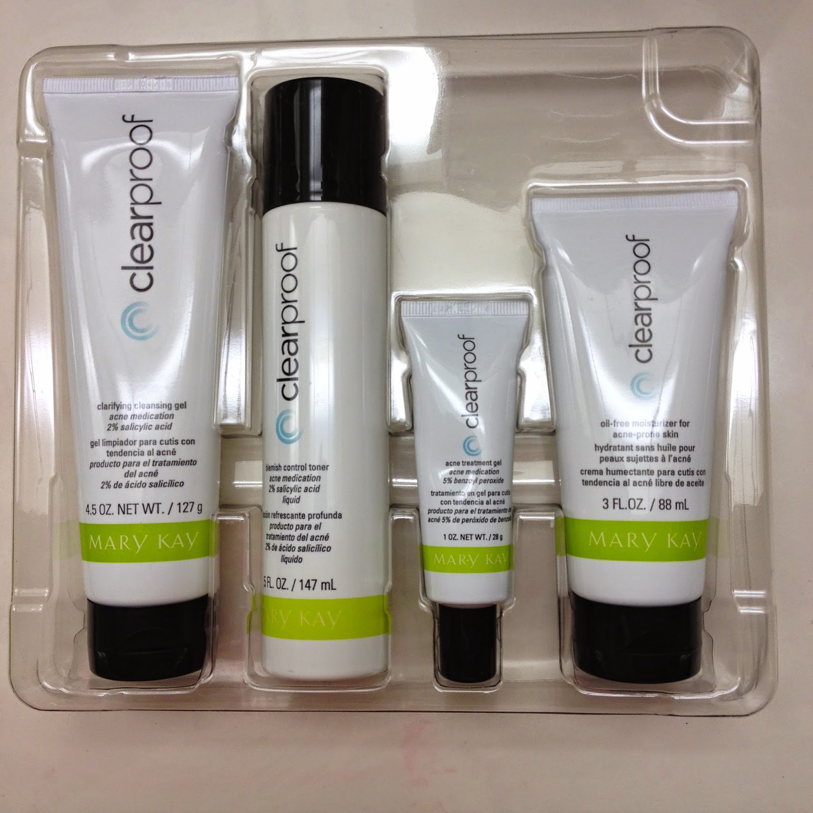 Mary Kay ClearProof Acne Clearing System Review RixiePixie
