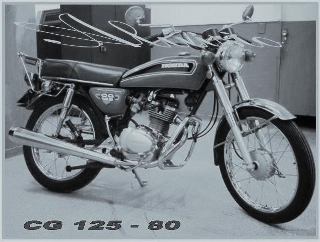 HONDA CG 125 ANO 1980.