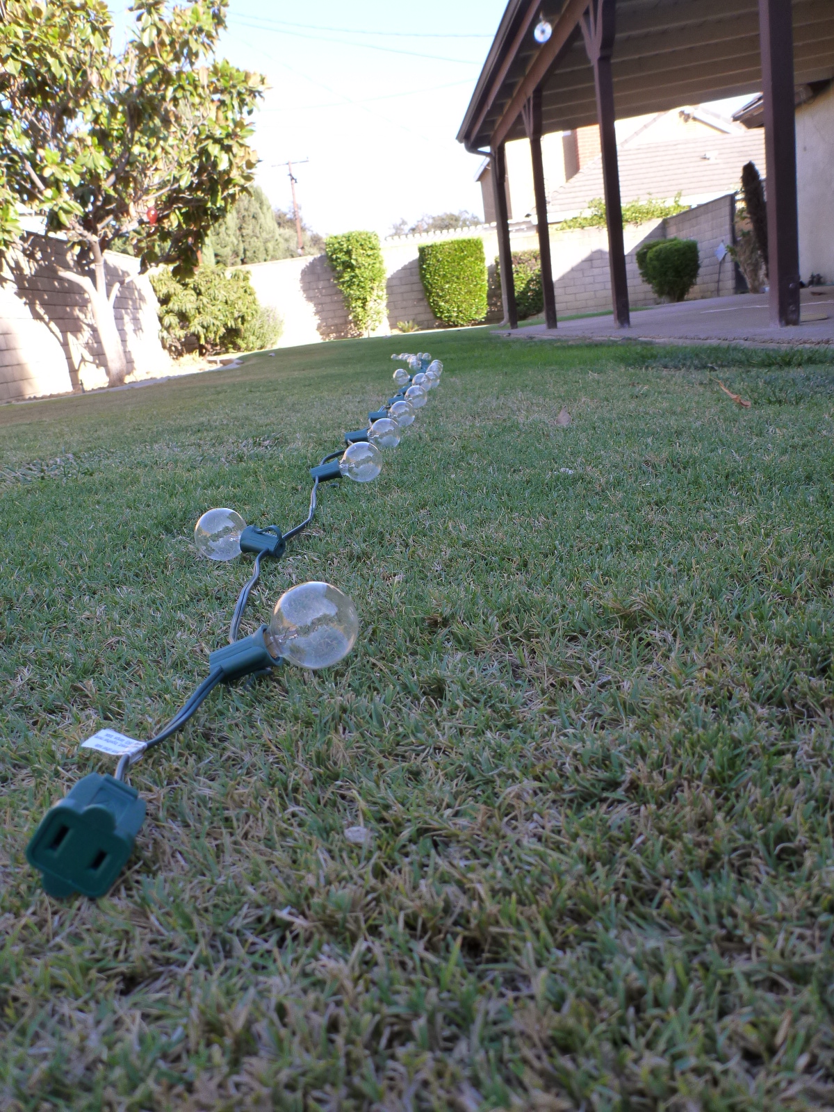 Clearwater Cottage How to Hang Globe Lights