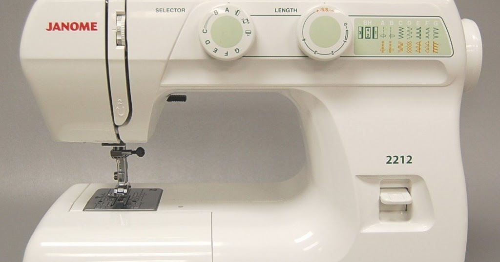 Annie's blog about MachineryNews, Technology... The Janome 2212