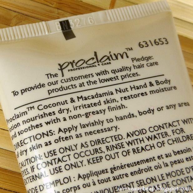 Hidden Gem Proclaim Coconut & Macadamia Nut Oil Hand & Body Lotion