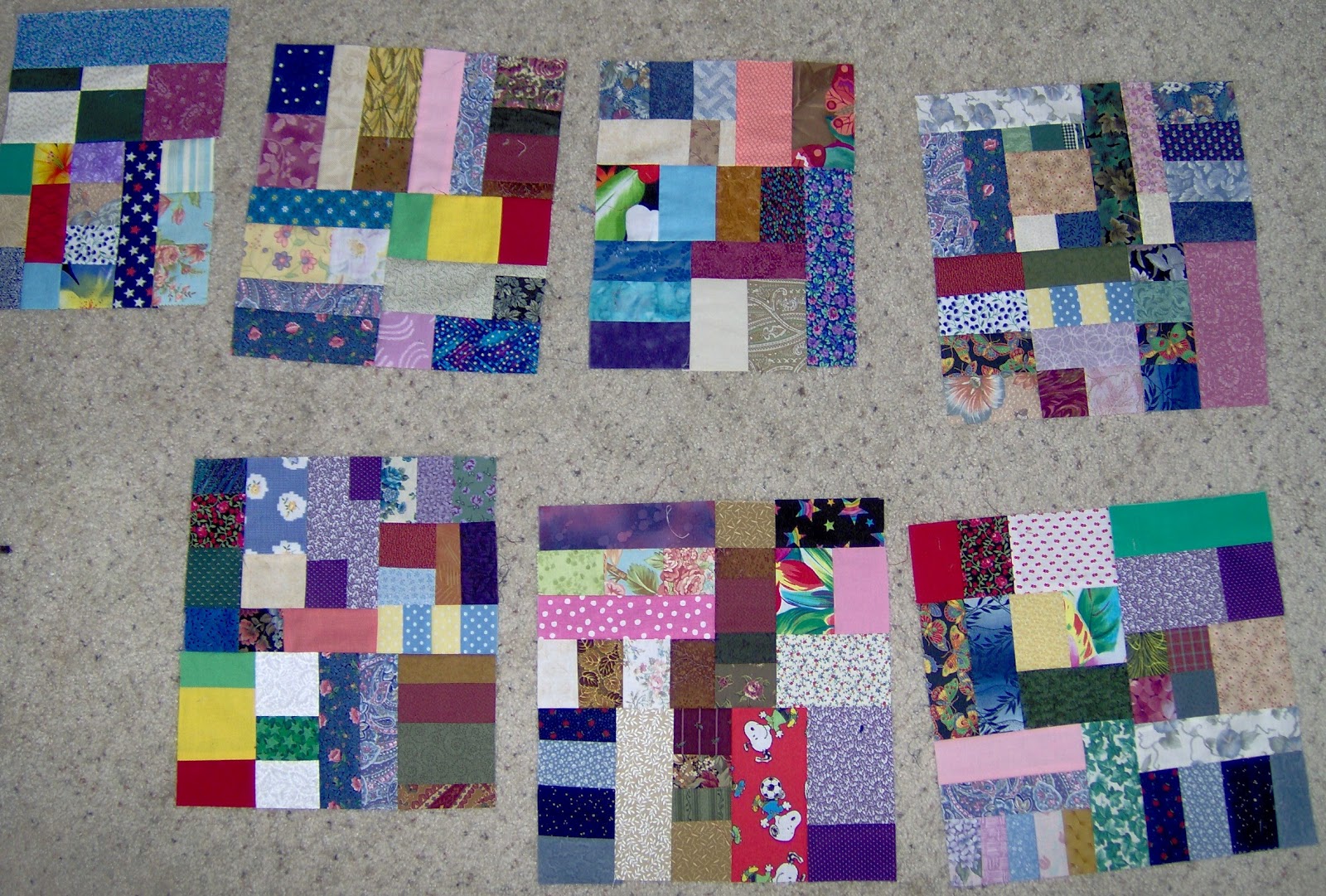 Gayle Bong Quilts Too Cooking up a Crumb Quilt