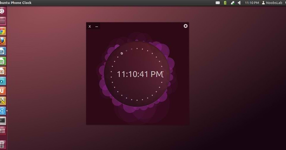 Install Ubuntu Phone Clock in 0.5 Ubuntu 12.10/12.04/Linux Mint 14/13 NoobsLab Ubuntu/Linux