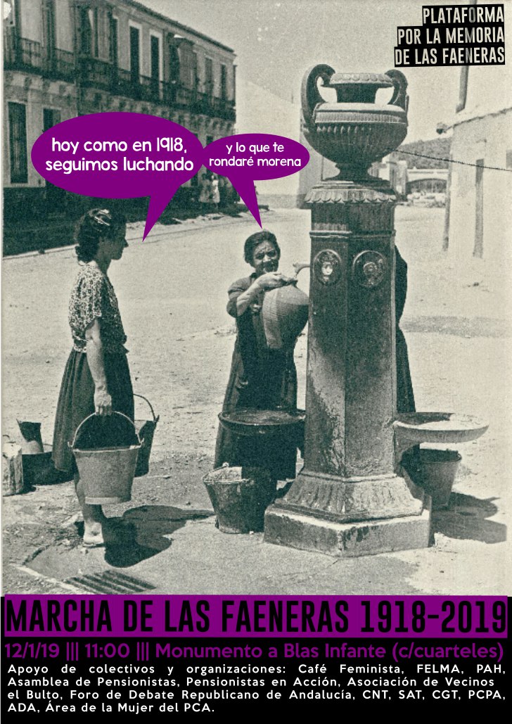 CONMEMORACIÓN MARCHA FAENERAS DE MÁLAGA.
