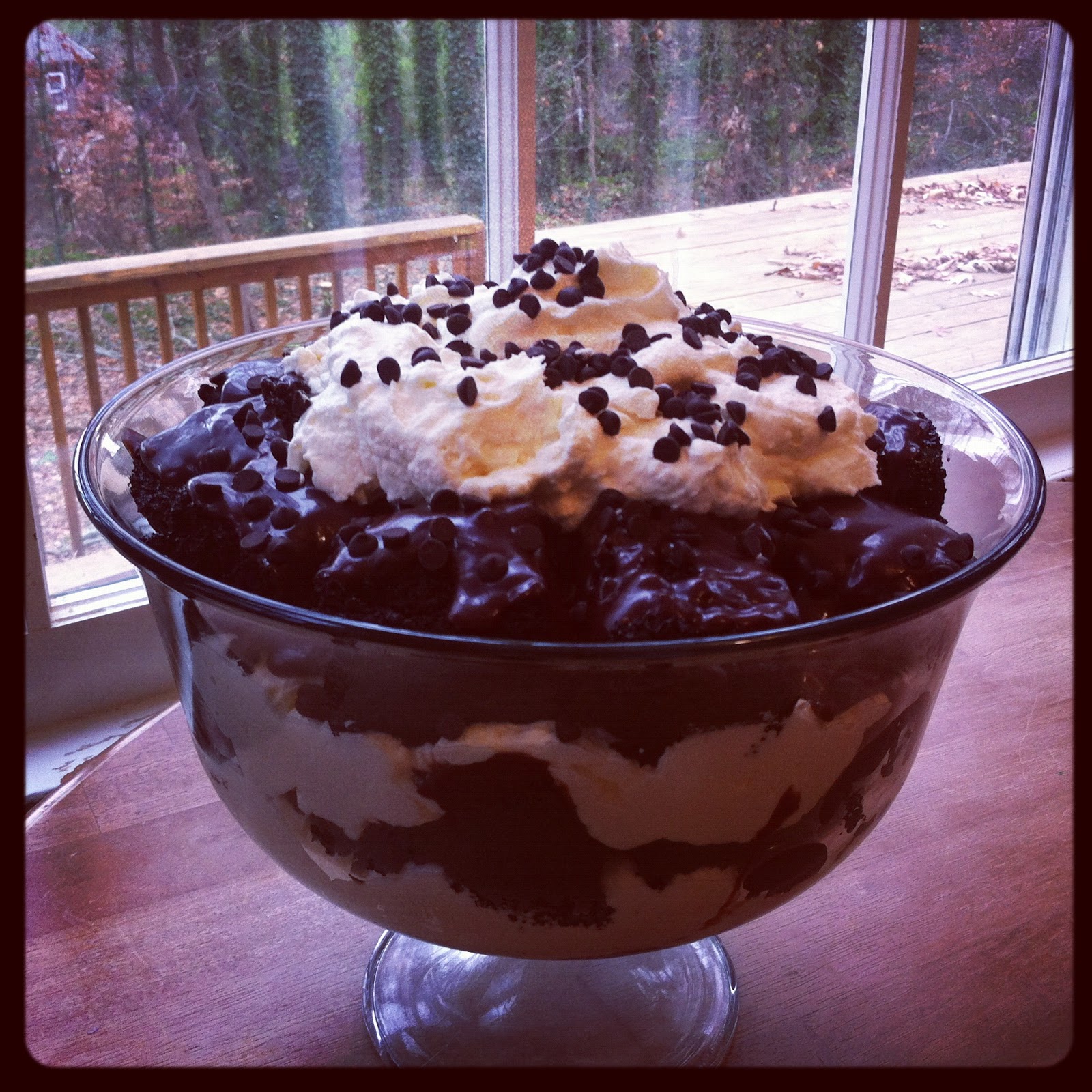7Day Menu Chocolate Trifle