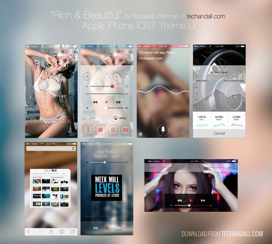 iOS 7 UI Components “Rich & Beautiful”
