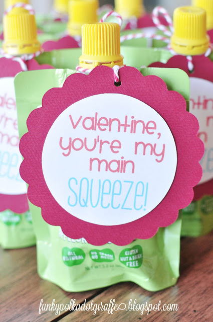 You're my Main Squeeze Valentine (with Silhouette template) by FunKy PolkaDot Giraffee