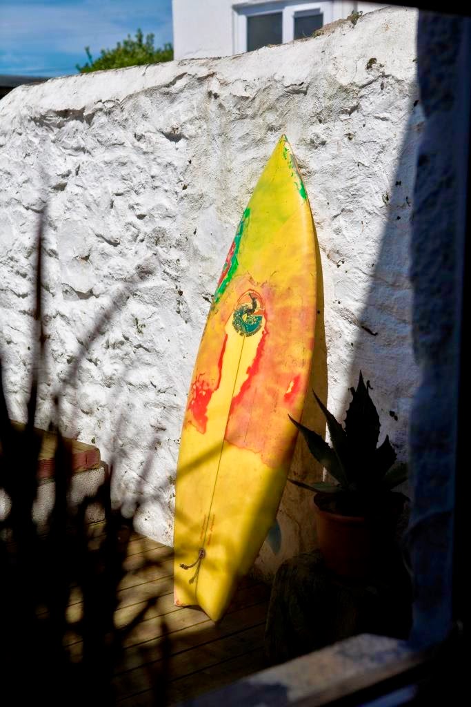 vintage surfboard collector UK Zuma Jay kneeboard