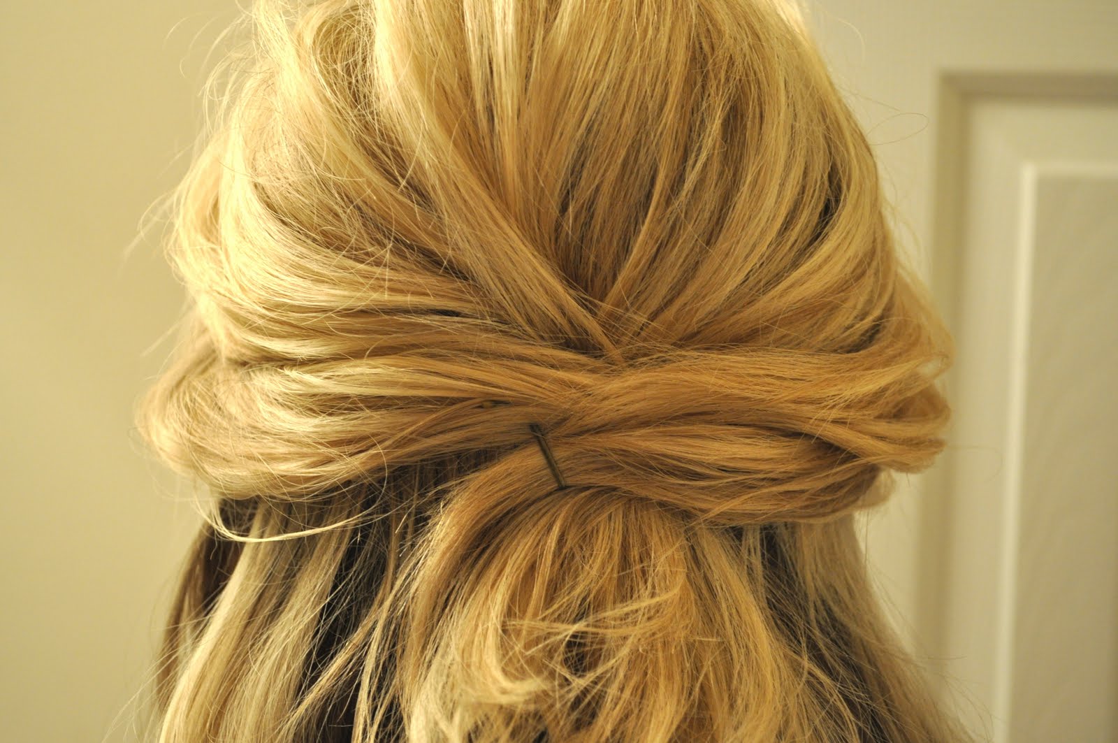 Half Up to Full Updo - The Small Things Blog