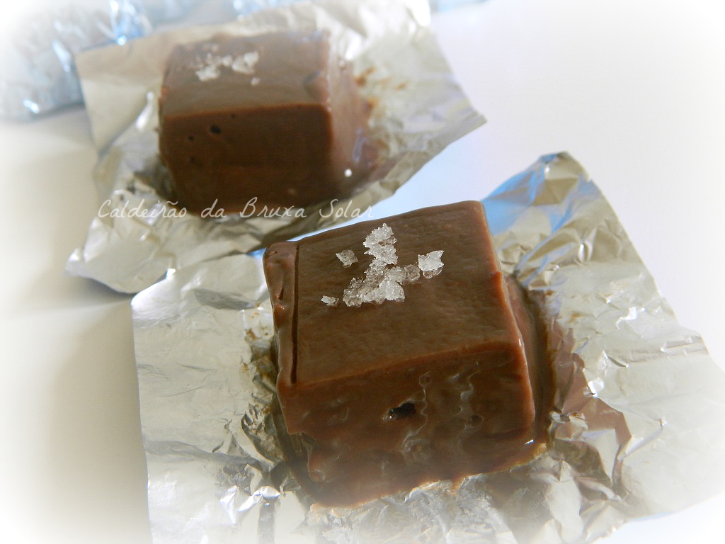 Receitas do Caldeirão Fudge de chocolate e quando quebra a vassoura