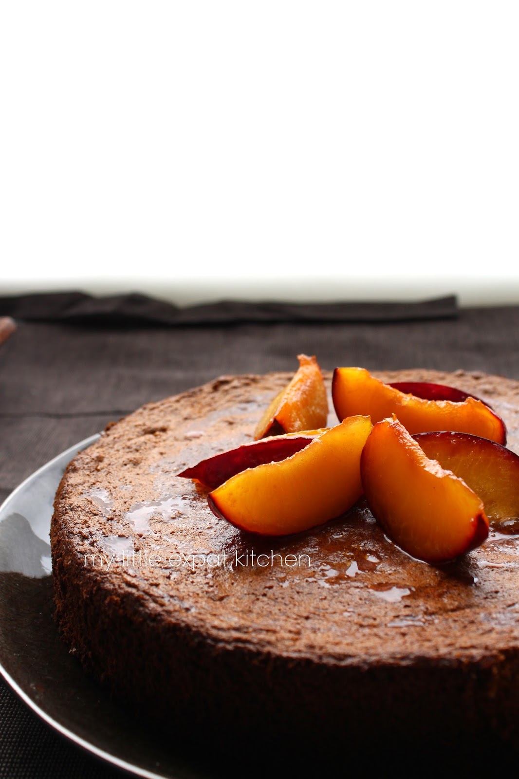 My Little Expat Kitchen Pistachio, buckwheat and lemon cake with