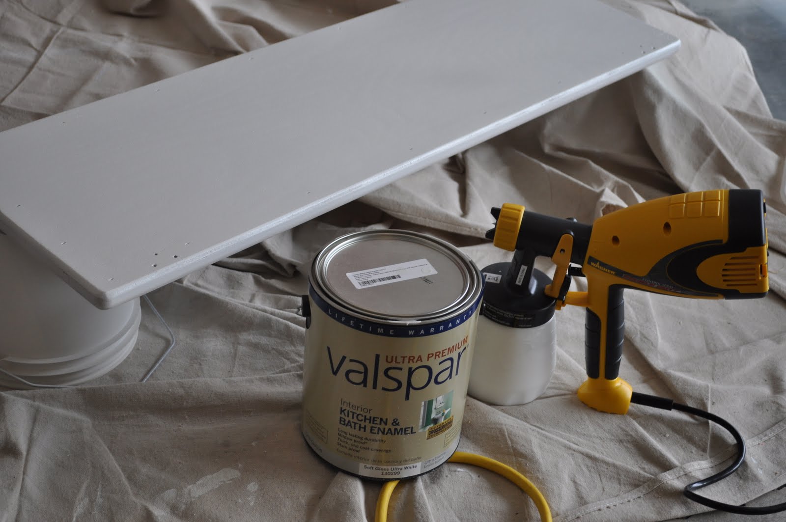 Spray paint kitchen cabinets Painting Kitchen Cabinets