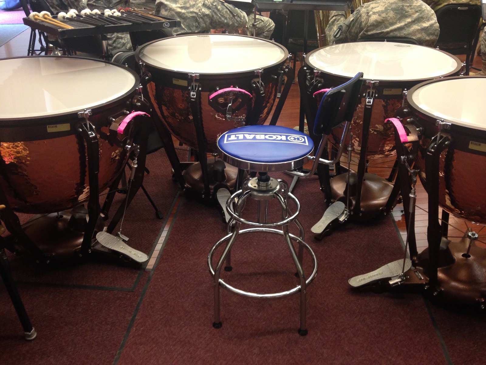 Nixon Motor Sports Timpani Drum = Gas Pedal Inspiration!