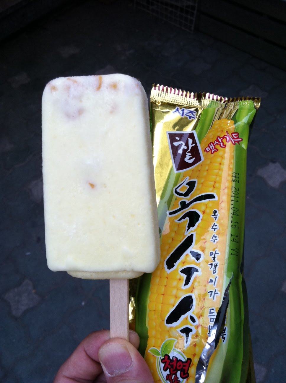 My Ode to Korean Corn Icecream Seoul Eats