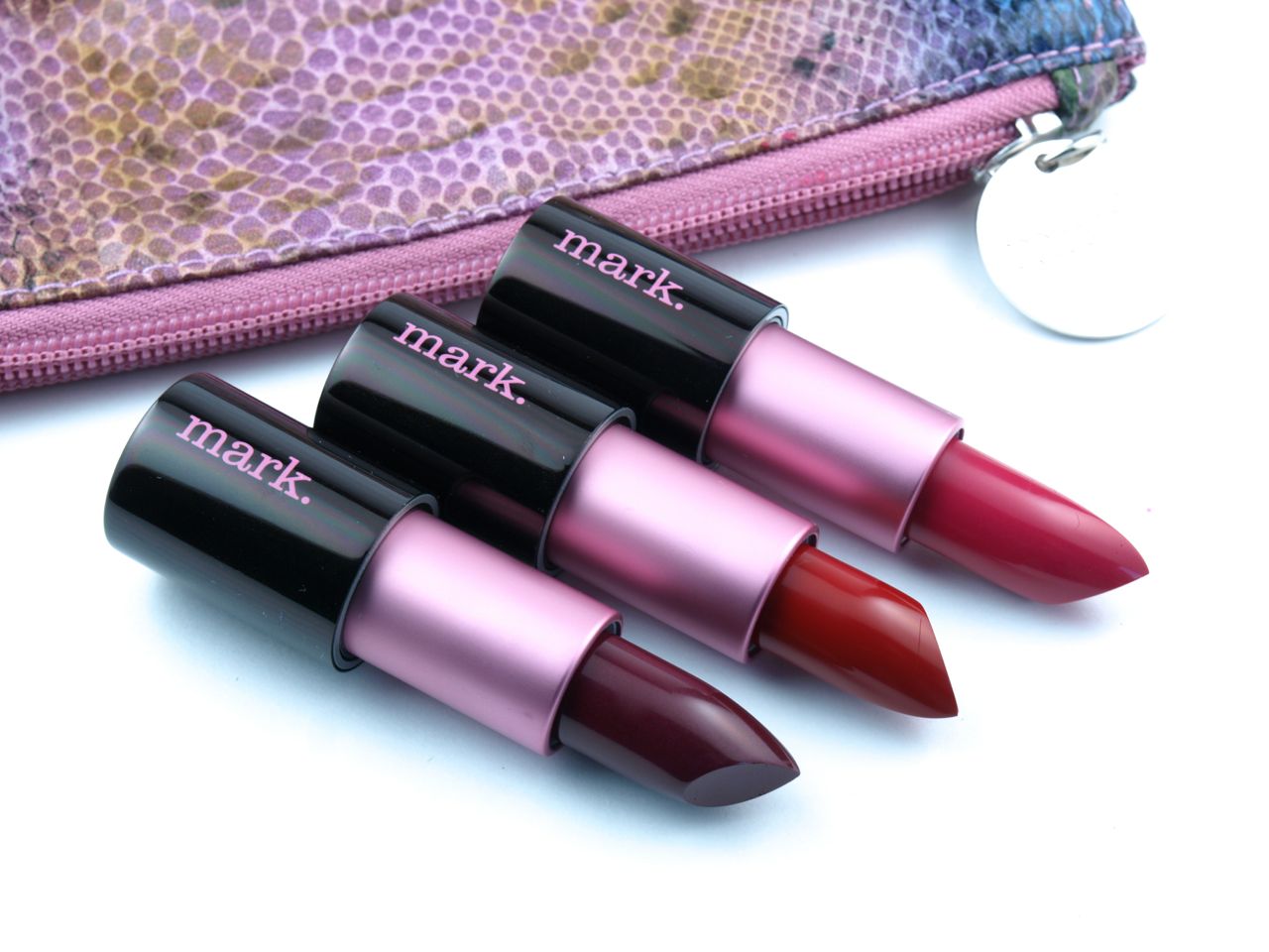 Mark. Fall 2015 LipClick Matte Full Color Lipsticks Review and