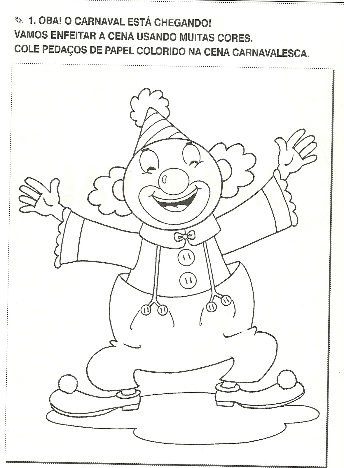 carnaval cantinho do educador infantil