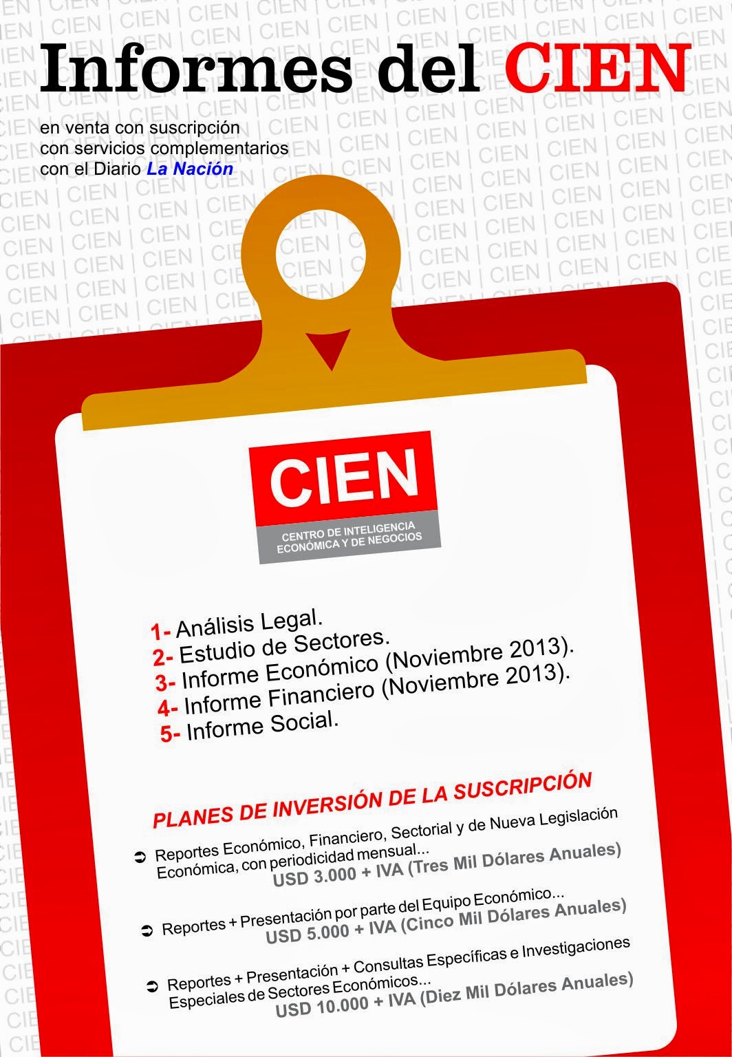 Informes + Servicios CIEN