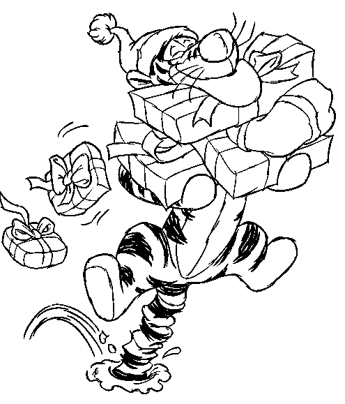 Coloring Pages Christmas Disney title=