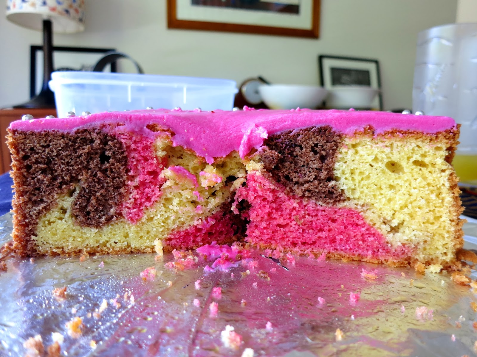 Marble Cake (recipe) A Picture Plus A Thousand Words