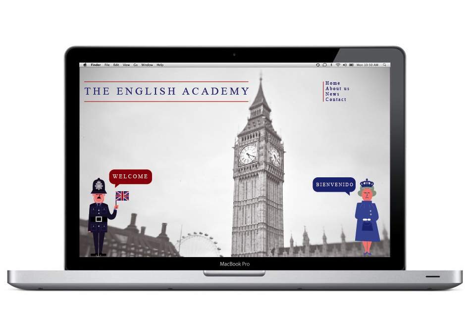 the english academy identidad corporativa