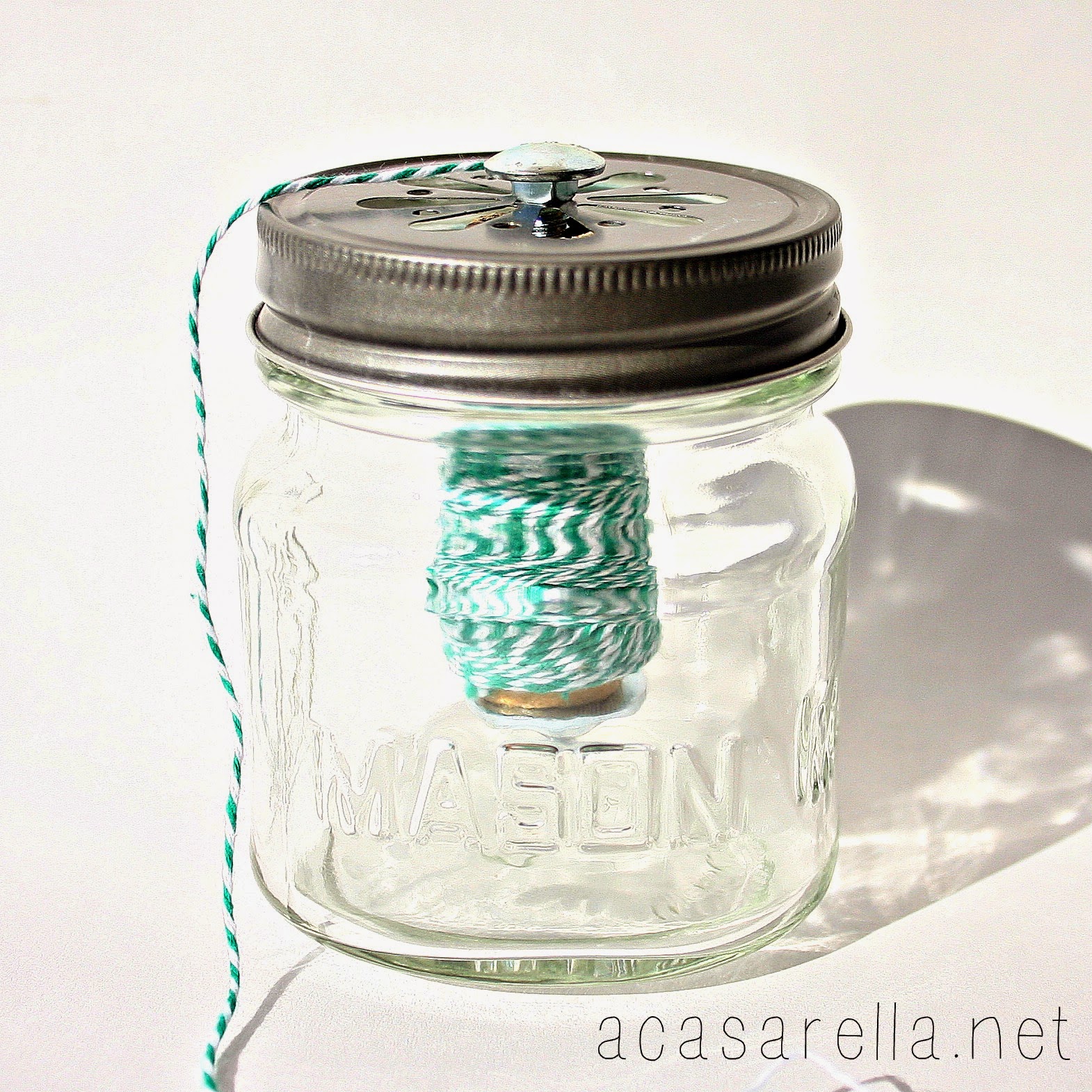 Mason Jar Twine Holders 'A Casarella