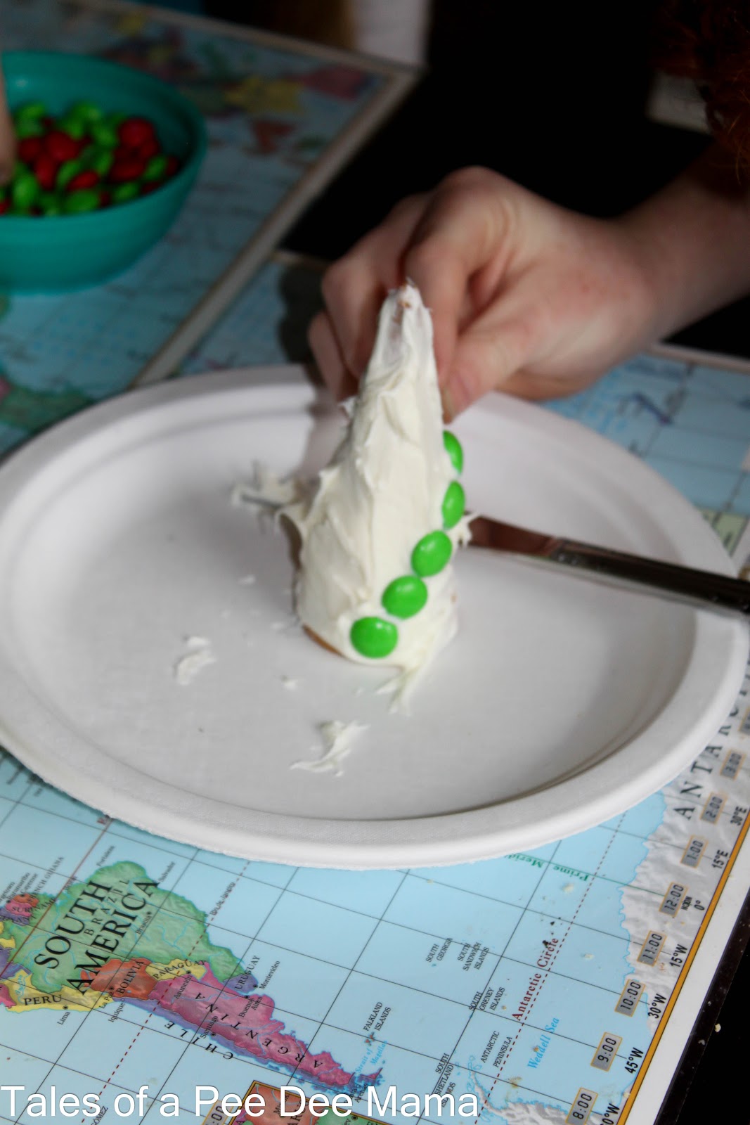 Tales of a Pee Dee Mama M&M Christmas Trees