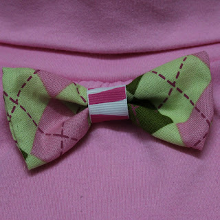 Argyle Bow tie