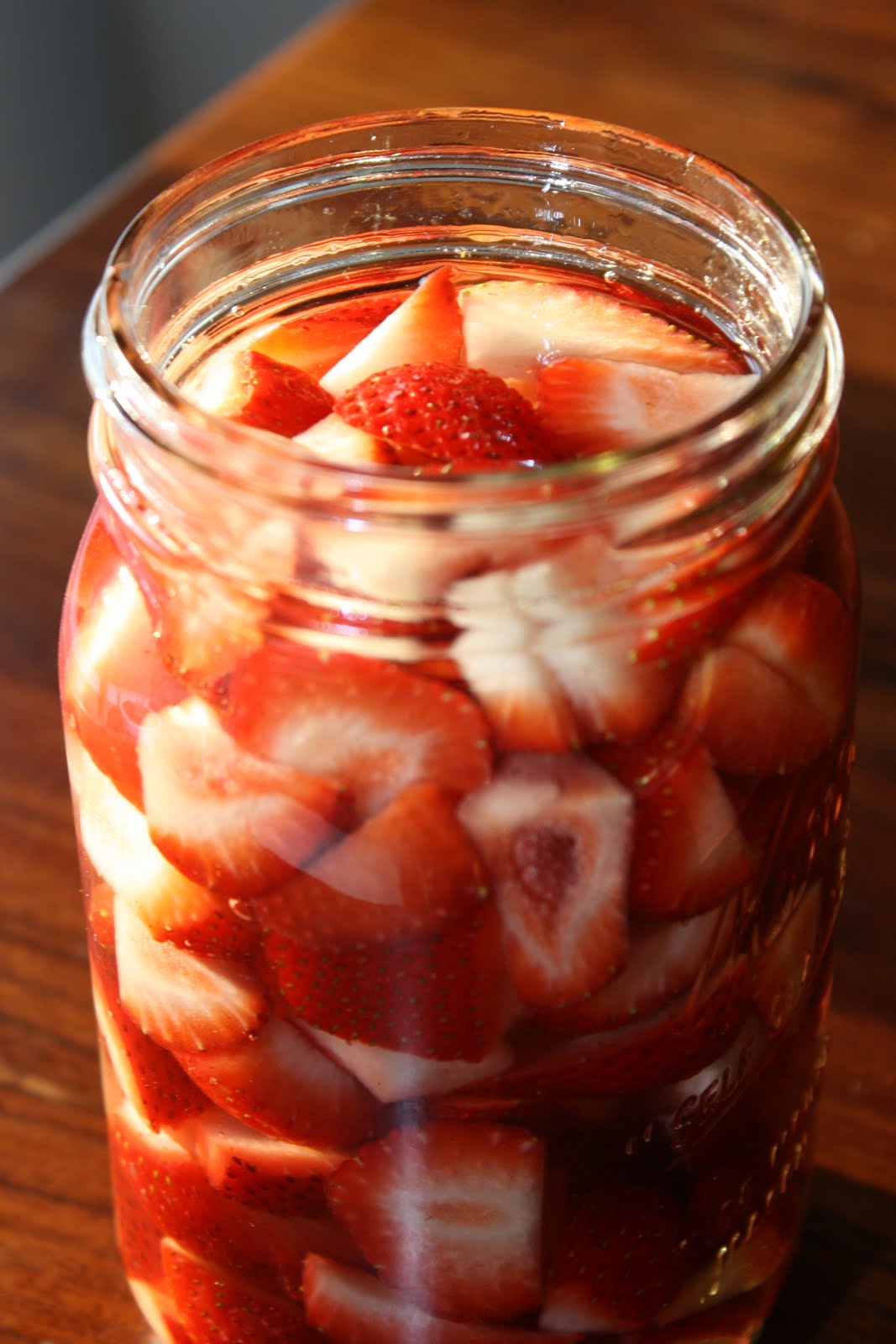 The Bitchin' Kitchin' Strawberry Infused Vodka