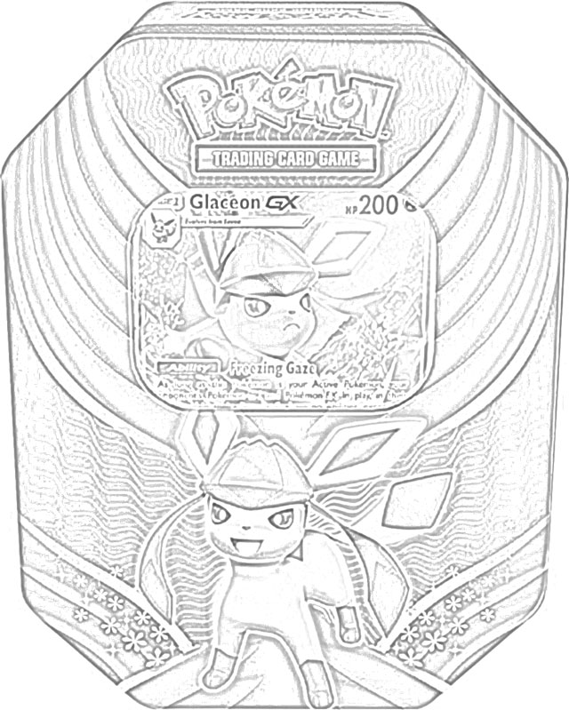 Pokemon Coloring Card Cards Trading Pages Filminspector 1998 Released Downl...