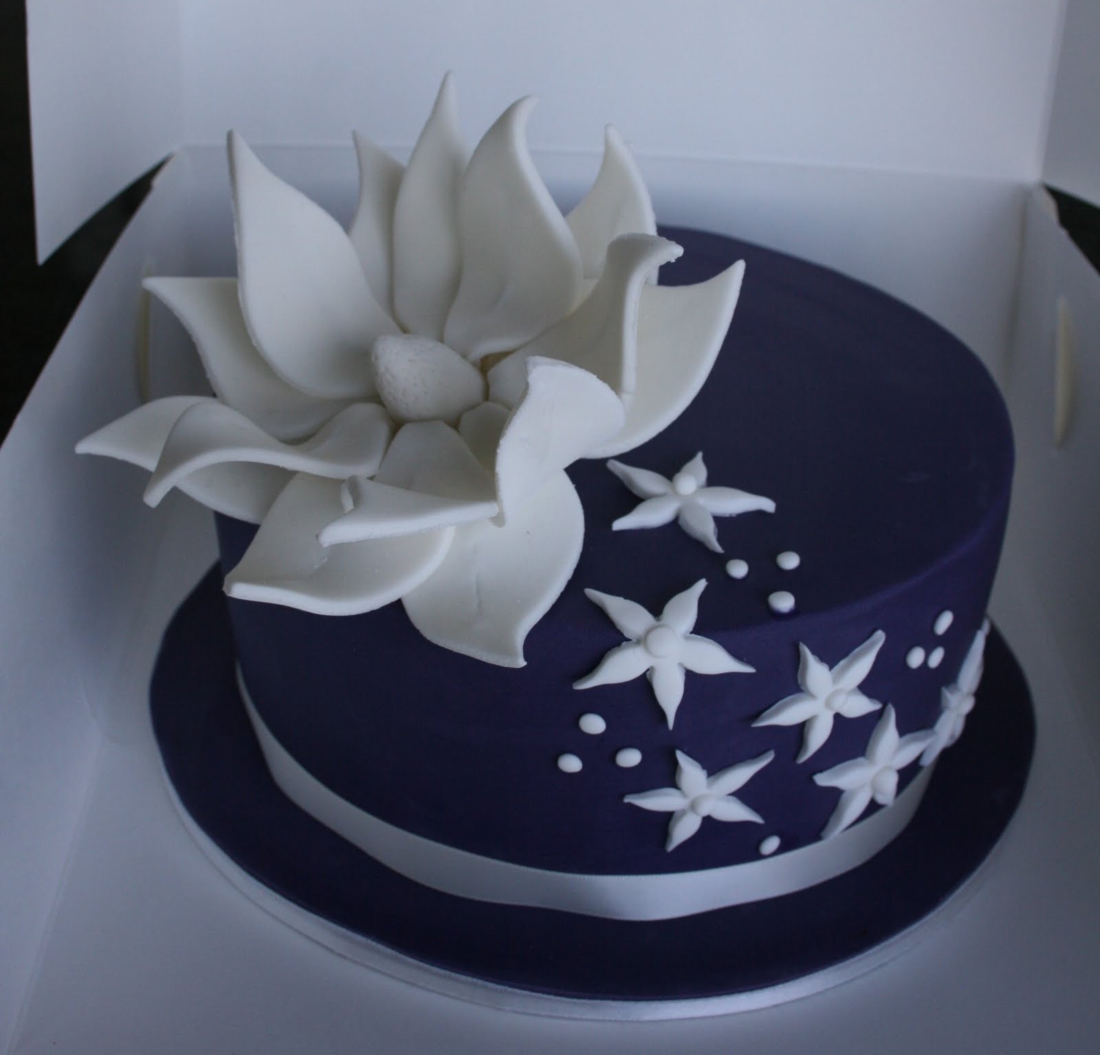 Baked By Design: Pretty 30th Birthday Cake