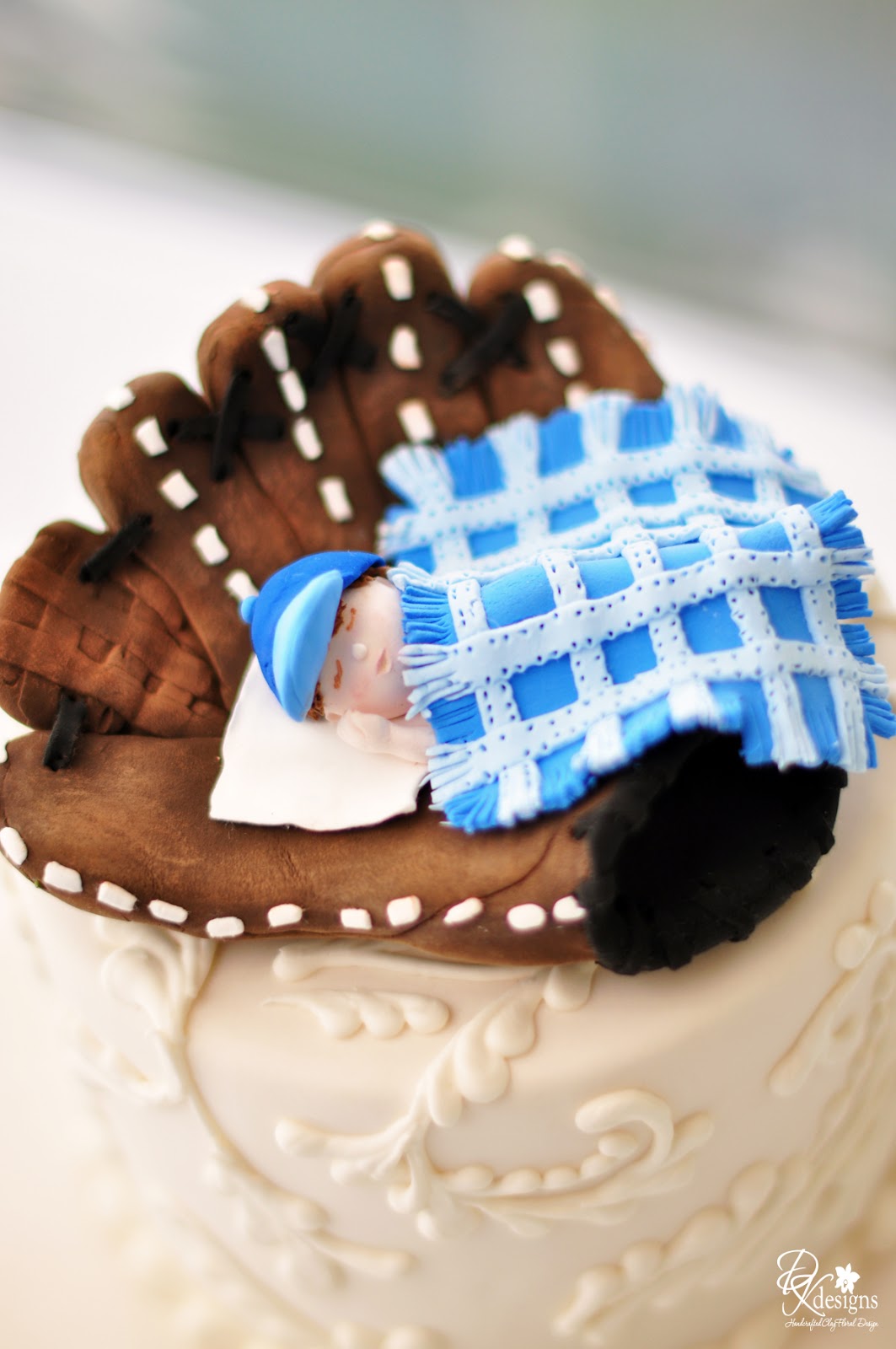 Custom Cake Topper for a Baby Shower - DK Designs