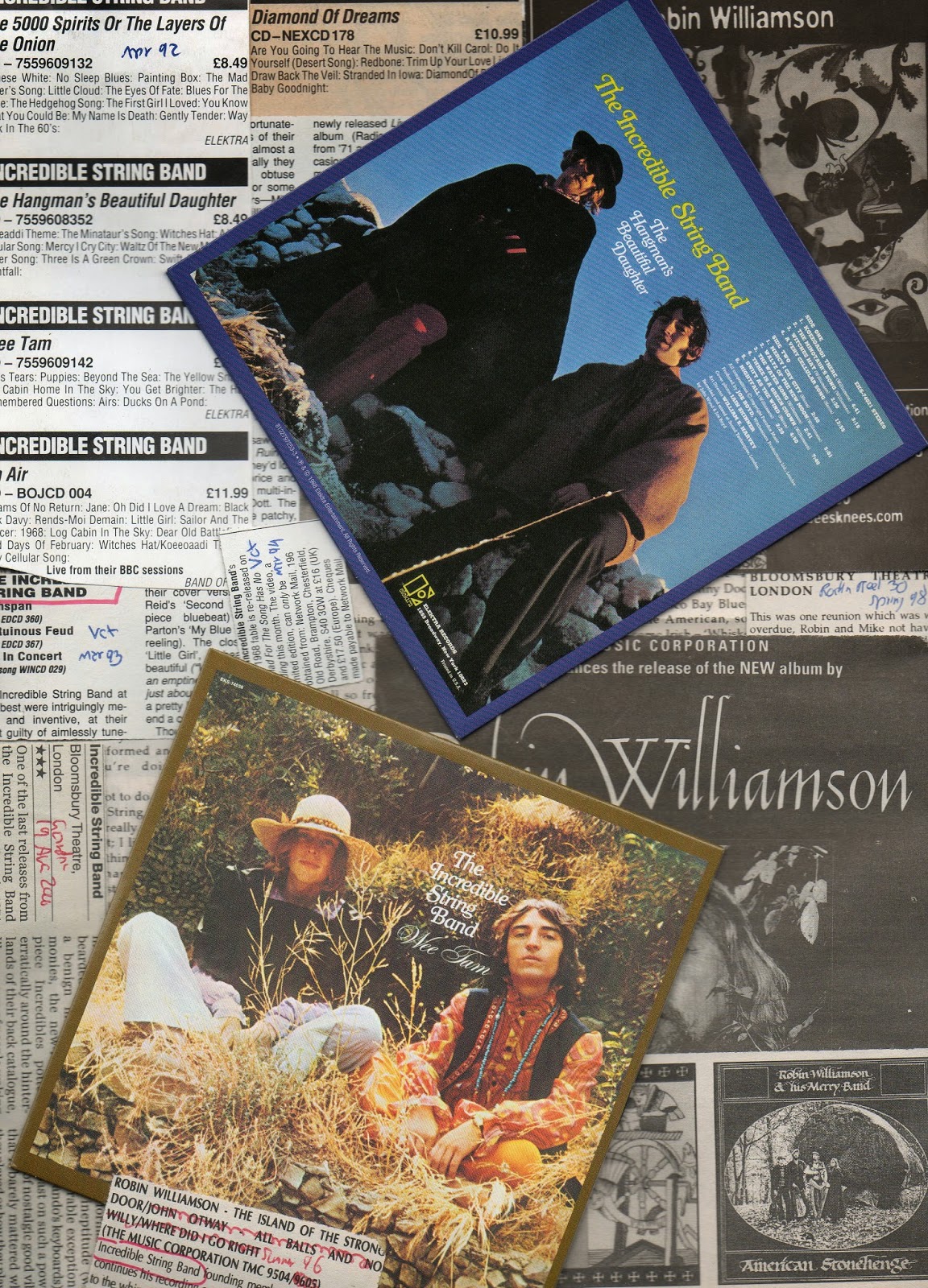 Eight Miles Higher THE INCREDIBLE STRING BAND Full History