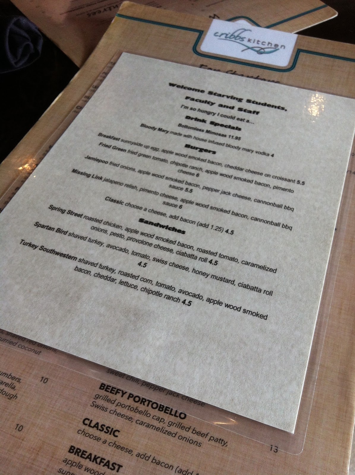 Food At Cribbs at Marissa Thorson blog