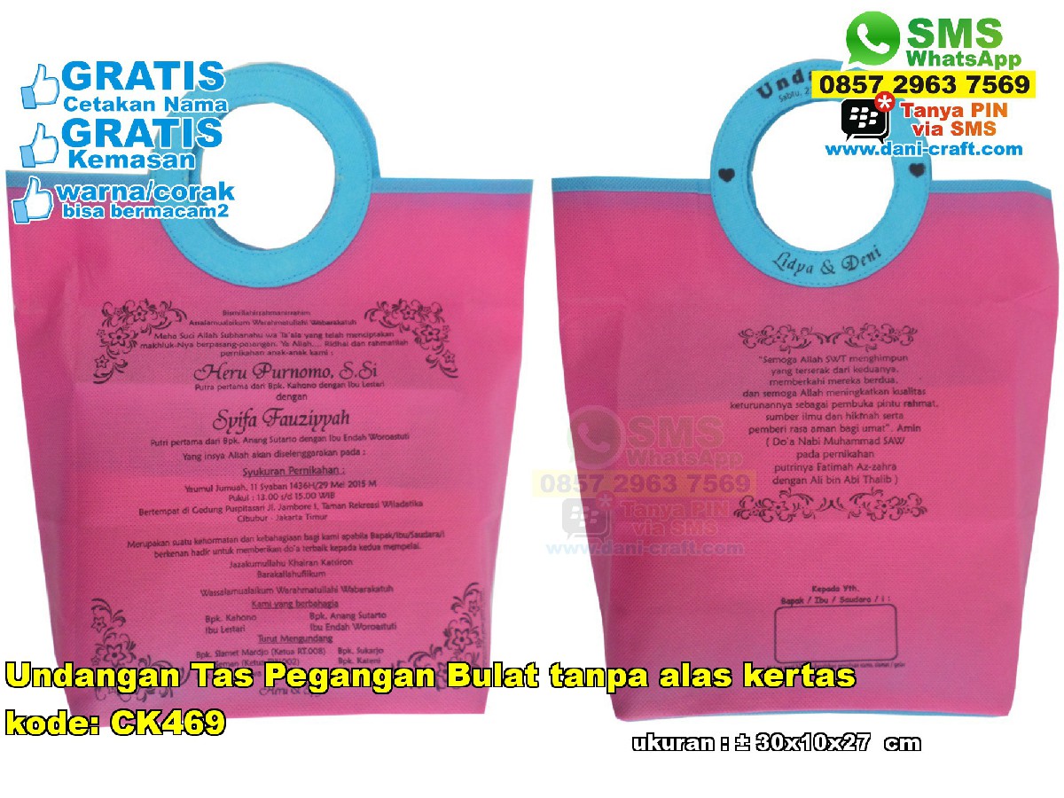 undangan tas pegangan bulat tanpa alas kertas souvenir undangan tas pegangan bulat tanpa alas kertas souvenir