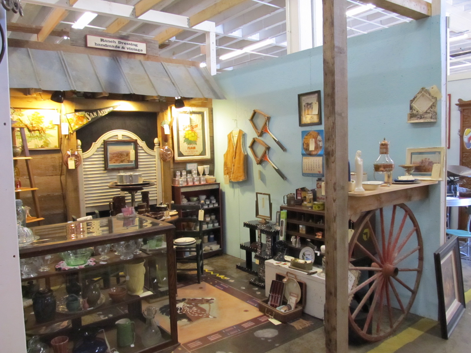 Ranch Dressing Handmade and Vintage What Makes a Good Antique Booth?