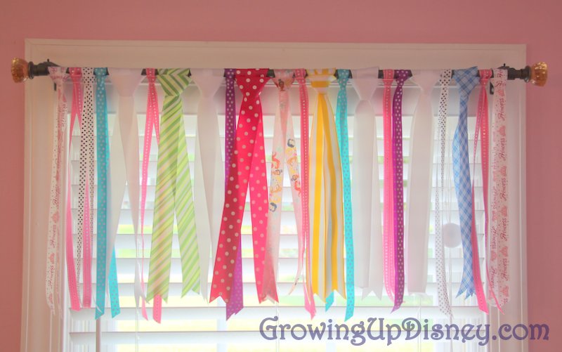Growing Up Disney Simple Ribbon Valance