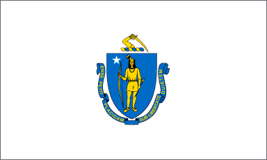 The Flag of The Commonwealth of Massachusetts