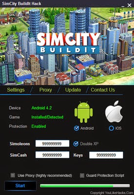 Simcity Buildit Trainer