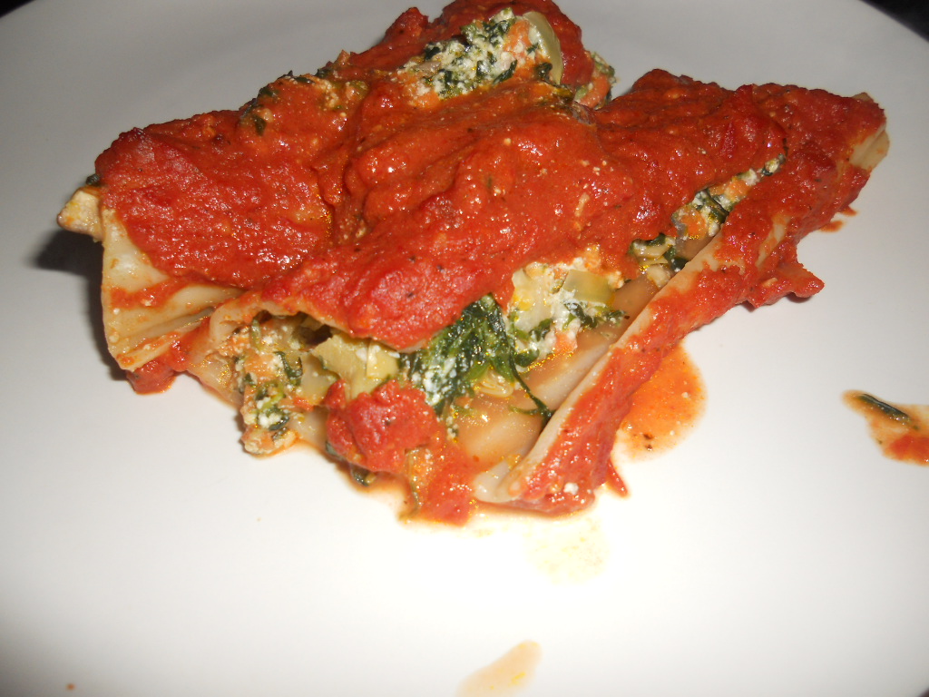 Vegetable Manicotti with Vodka Cream Sauce HezziD's Books and Cooks