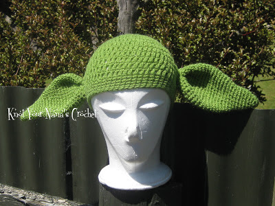 Knot Your Nanas Crochet: Crochet Yoda Hat