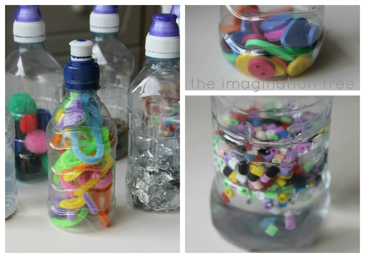 Make Sensory Bottles for Infants and Toddlers ~ Homemade Gifts for Less  Than $5